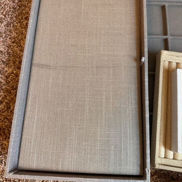 Beige and Gray Jewelry Organizer Set - Picture 6 of 8